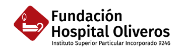 ISPI Oliveros : Instituto Superior Particular Incorporado (ISPI) Nº 9246 "Fundación Hospital Oliveros"